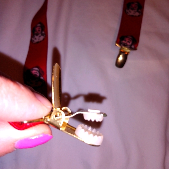 Santa Claus Suspenders W. Germany & Necktie - Picture 5 of 9